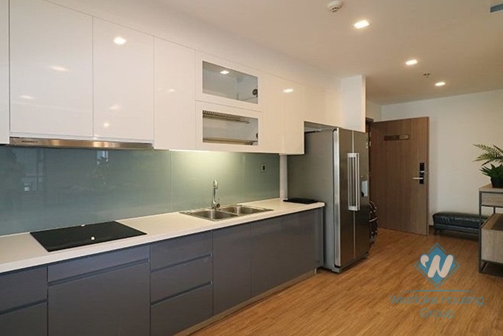 Modern four bedrooms apartment for rent in Vinhome Metropolis, Ba Dinh district, Ha Noi